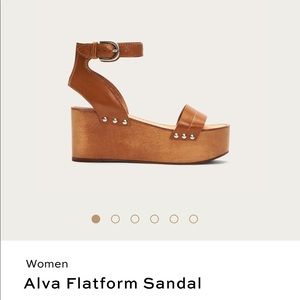 The Frye Company platform sandal